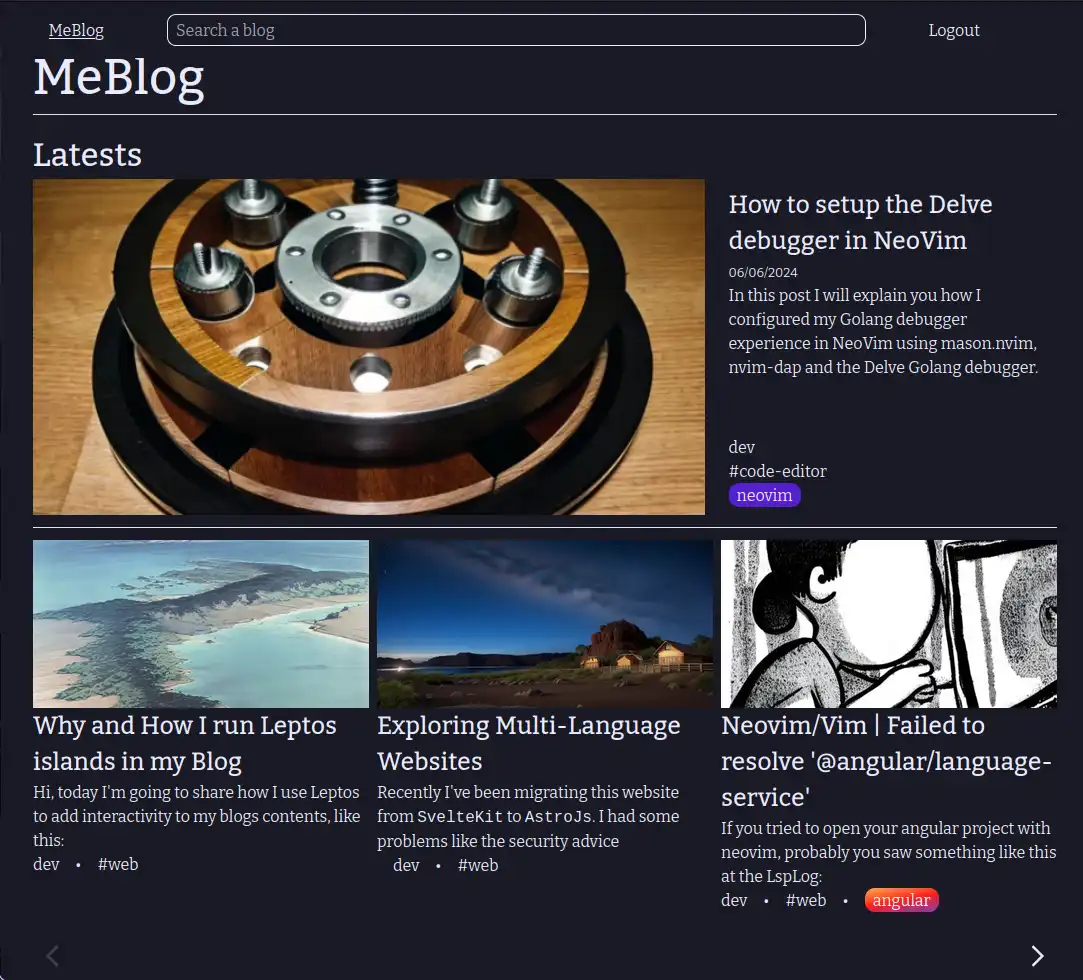 Preview of My personal Blog